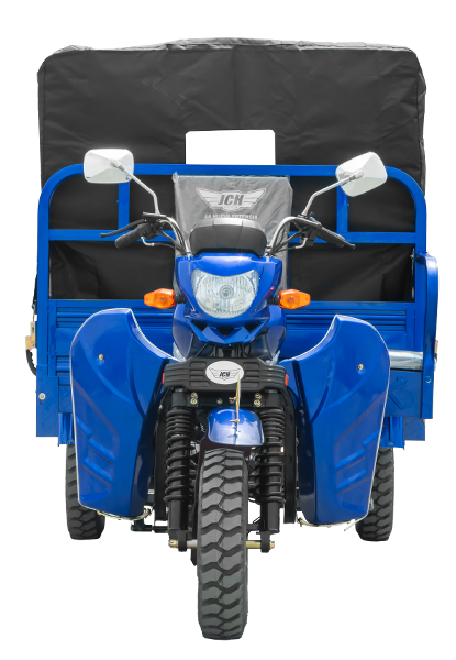 Moto carguero JCH 250E parte frontal