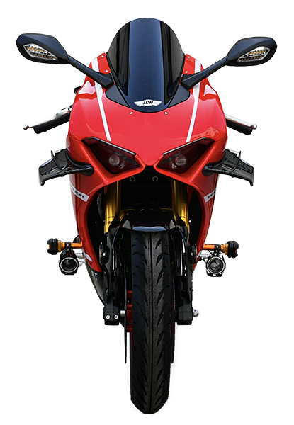 Moto Deportiva SPORT 4V posición frontal