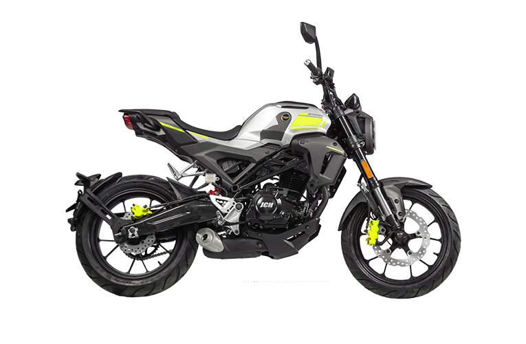 Moto pistera XDRIVE 250 de color amarillo