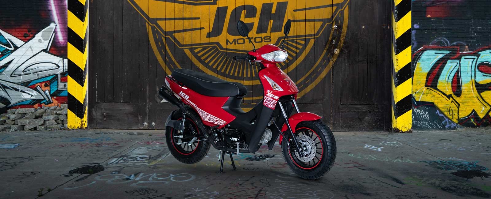 Moto CUB ENERGY 110 en la pista