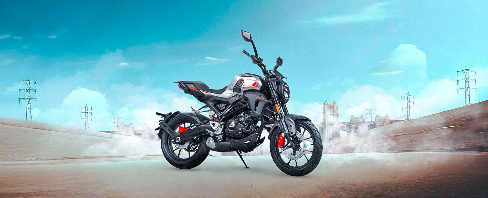 Moto pistera XDRIVE 250 en la pista