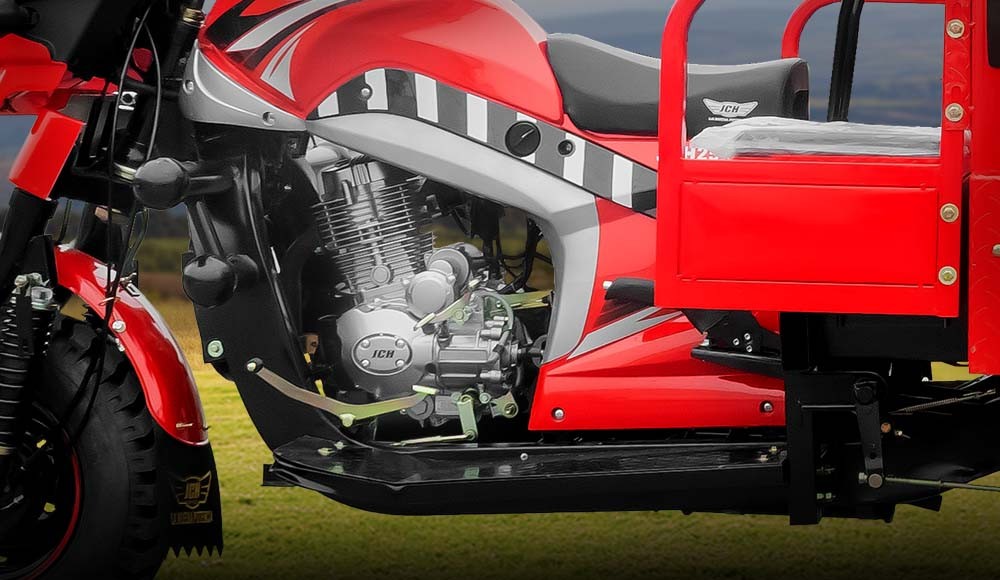 Moto carguero JCH 250A parte del motor