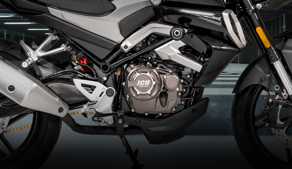 moto urbana mamba 300 parte del motor
