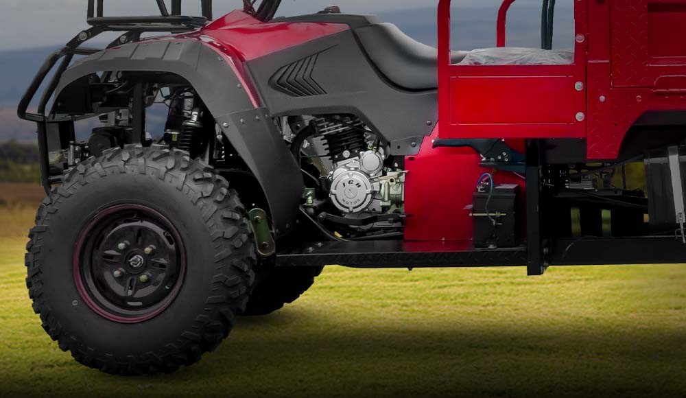 Moto carguero POWER ATV 350 motor