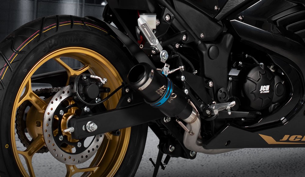 Tubo de escape de Moto pistera R6 250