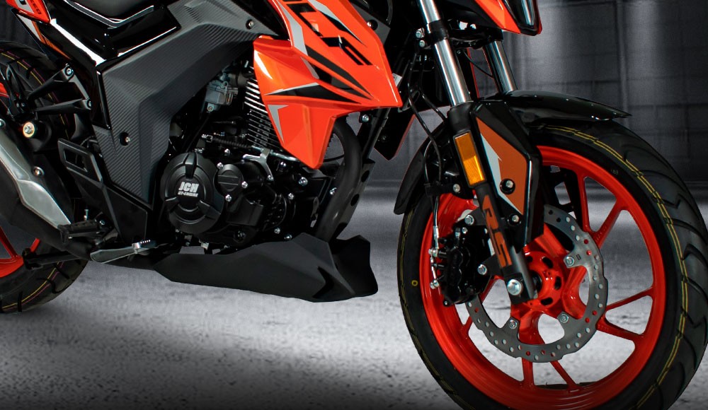 Moto pistera WOLF 250 para del disco