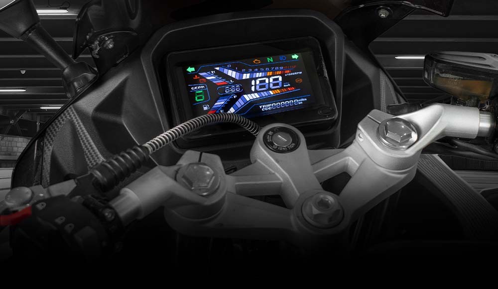 Tablero de moto pistera RAPTOR R1