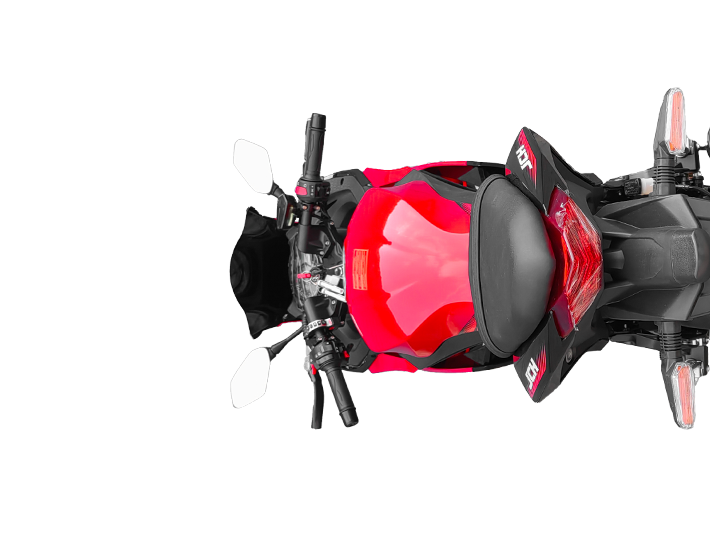 La perfección en los detalles de la Moto pistera Ryder 200