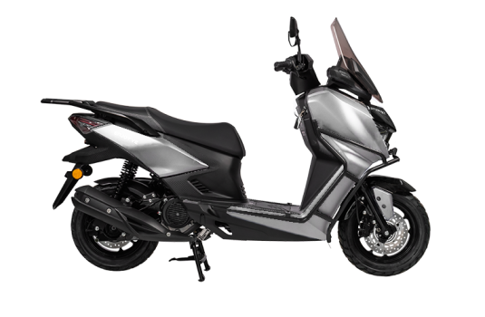 Moto Scooter ENJOY 150 V2 color negro y plata