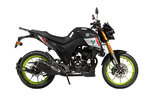 Moto urbana MT 200 color negro