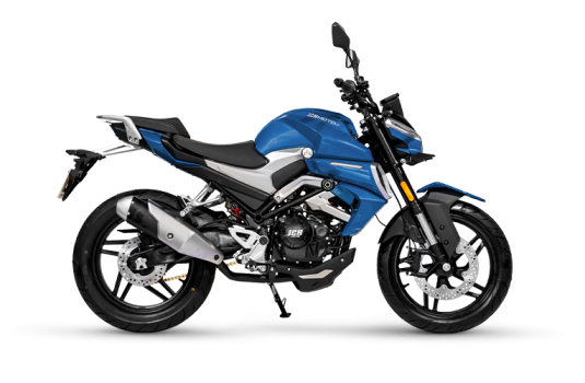 moto urbana mamba 300 azul